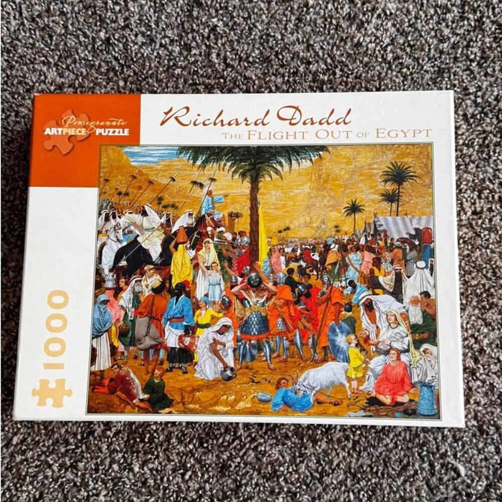 Richard Dadd The Flight Out of Egypt 1000 Piece Art Jigsaw Puzzle – Pomegranate